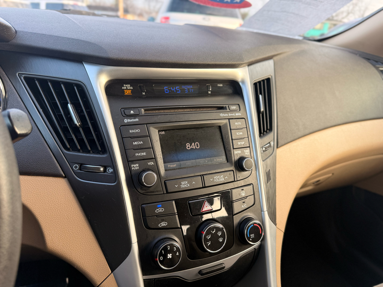 Hyundai Sonata 4dr Sdn 2.4L Auto GLS PZEV 2014