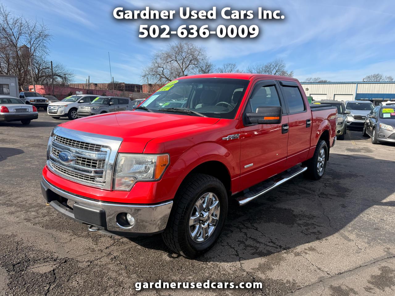 2013 Ford F-150 4WD SuperCrew 139" XLT