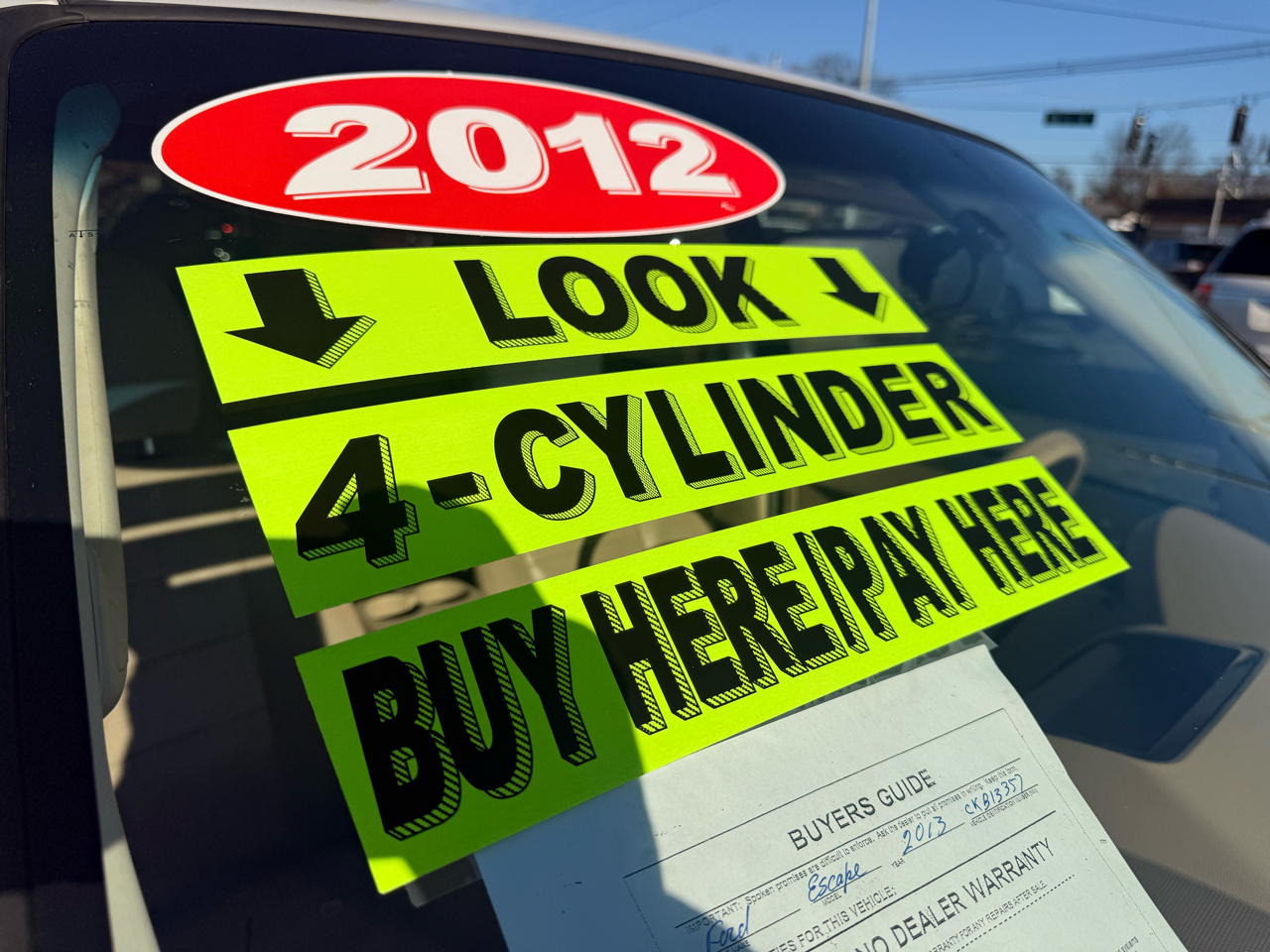 Ford Escape FWD 4dr Limited 2012