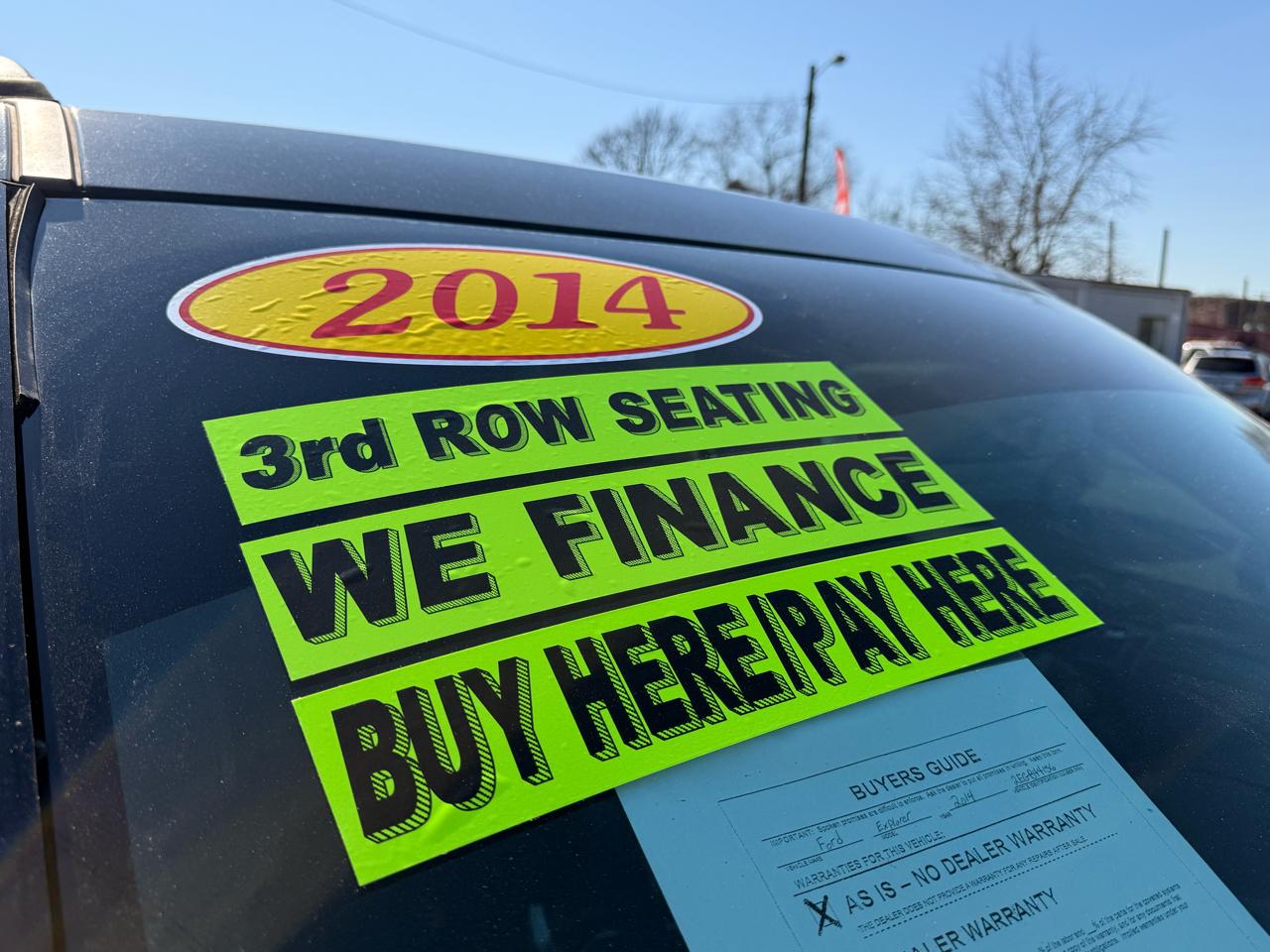 Ford Explorer 4WD 4dr XLT 2014