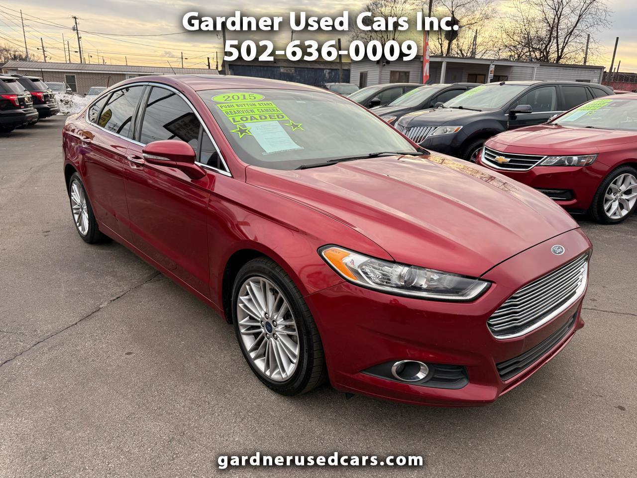 2015 Ford Fusion 4dr Sdn SE FWD