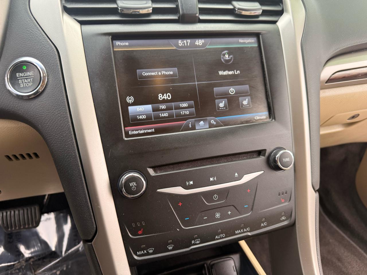 Ford Fusion 4dr Sdn SE FWD 2015