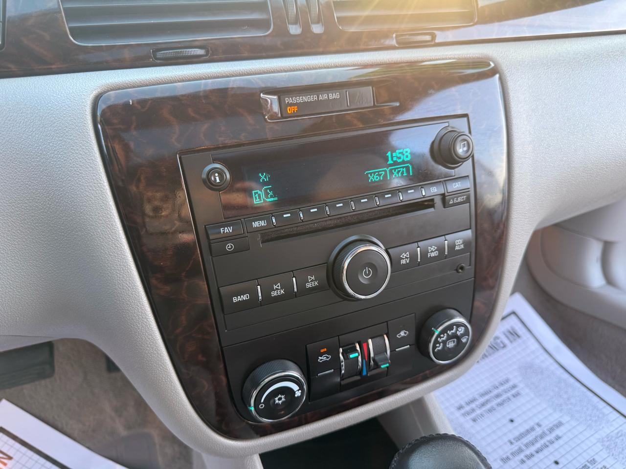 Chevrolet Impala 4dr Sdn LT Retail 2012