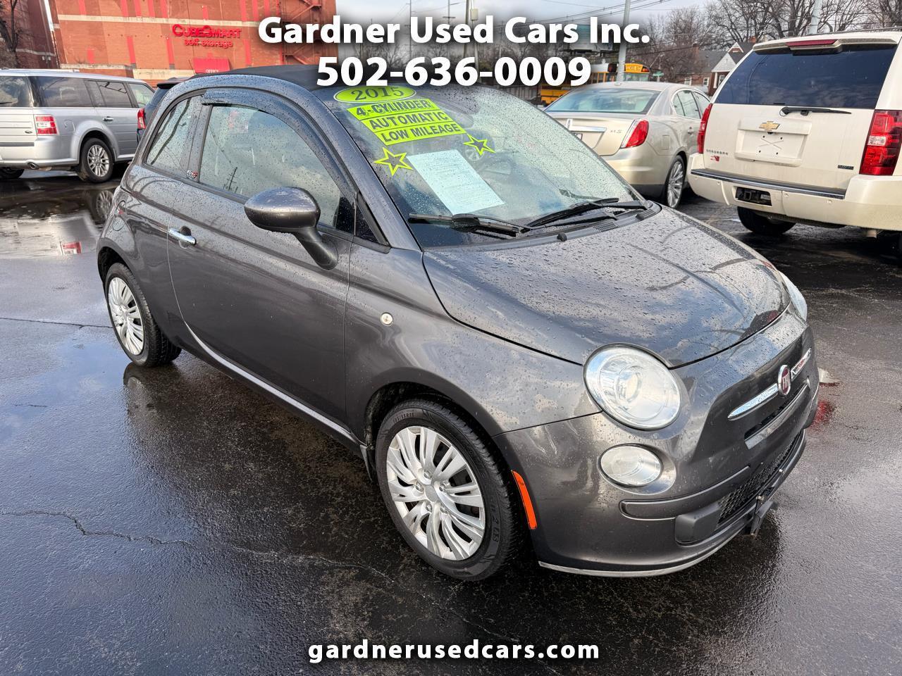 2015 Fiat 500c 2dr Conv Pop
