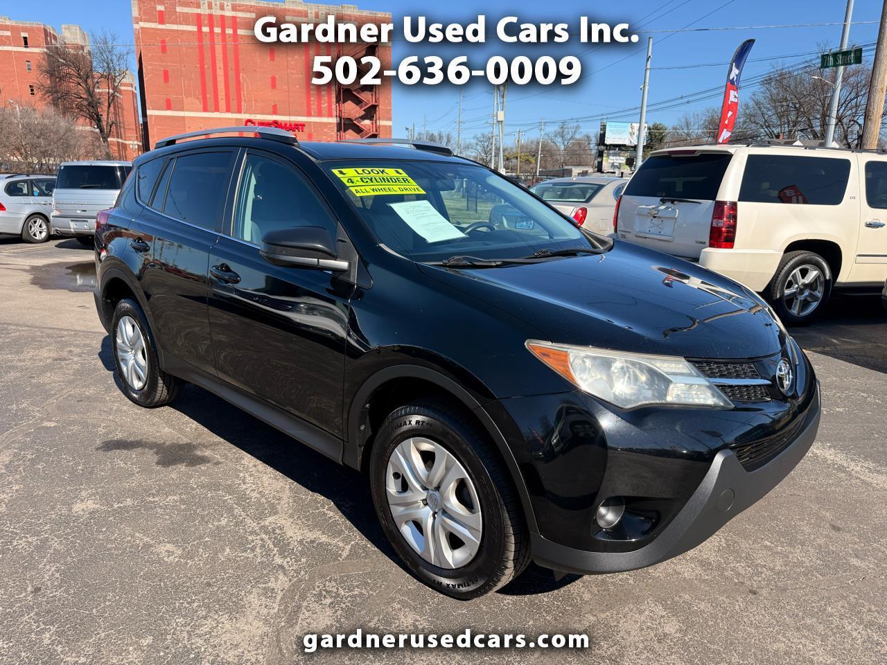 Toyota RAV4 AWD 4dr LE (Natl) 2013