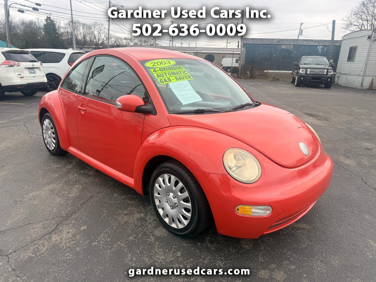 2003 Volkswagen New Beetle Coupe 2dr Cpe GL Auto