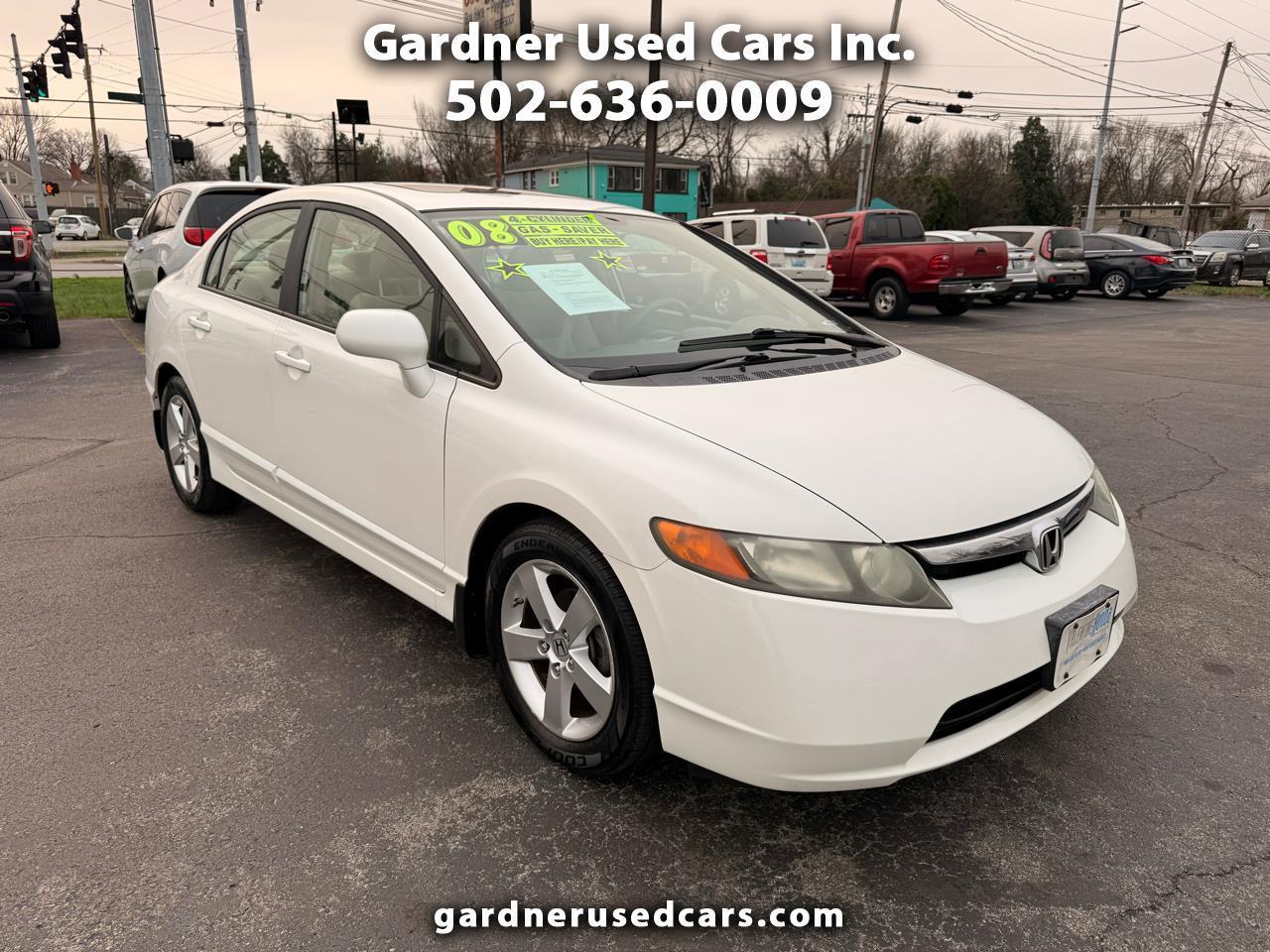 2008 Honda Civic Sdn 4dr Auto EX