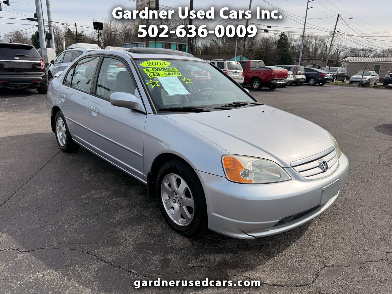 2003 Honda Civic 4dr Sdn EX Auto