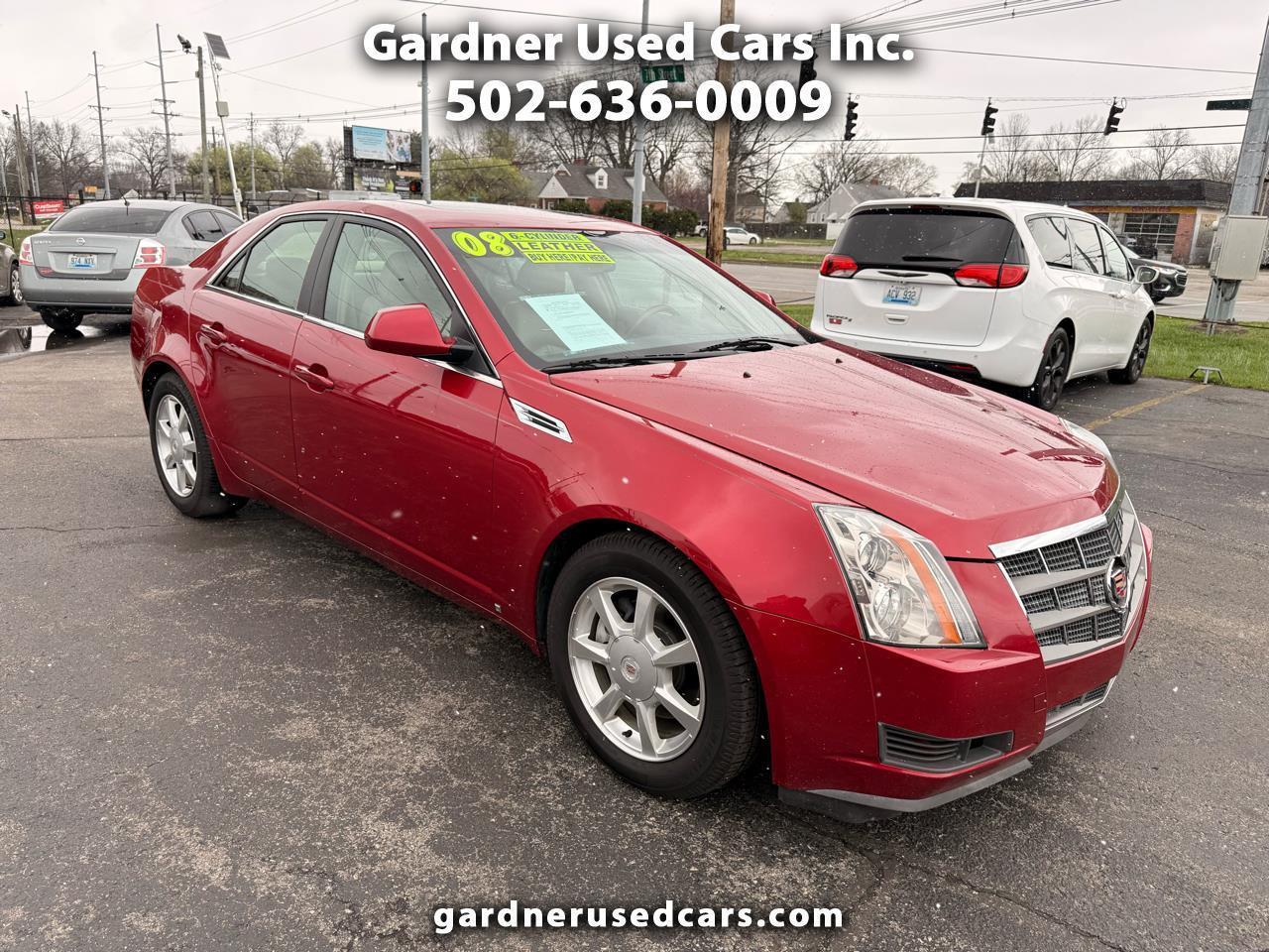 2008 Cadillac CTS 4dr Sdn RWD w/1SA