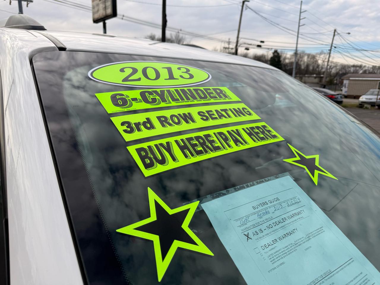 GMC Acadia FWD 4dr SLE w/SLE-2 2013