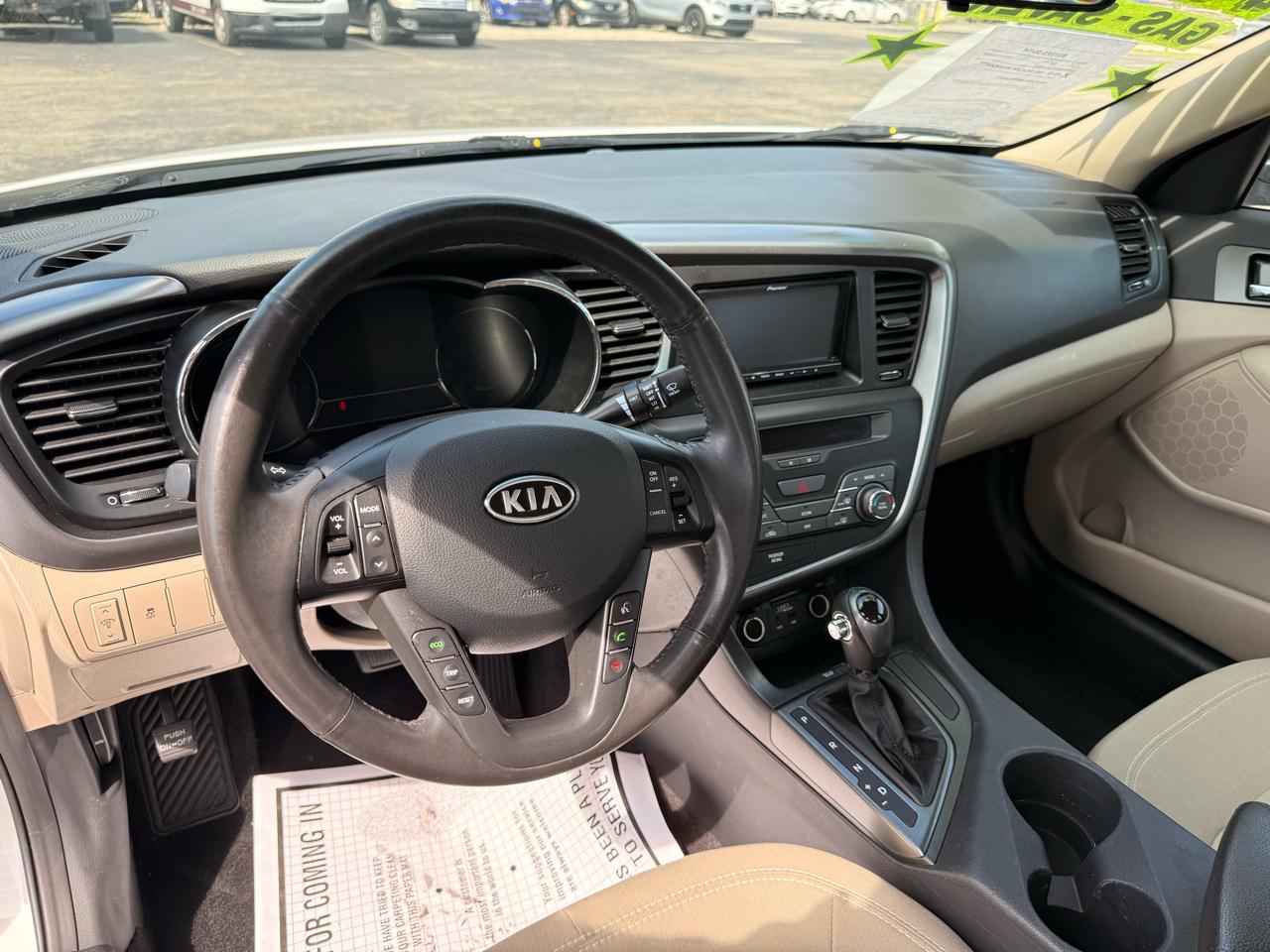 Kia Optima 4dr Sdn 2.4L Auto Hybrid 2012