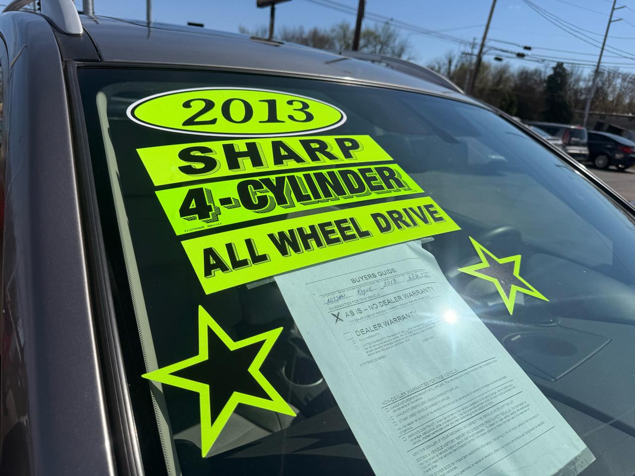 Nissan Rogue AWD 4dr SL 2013