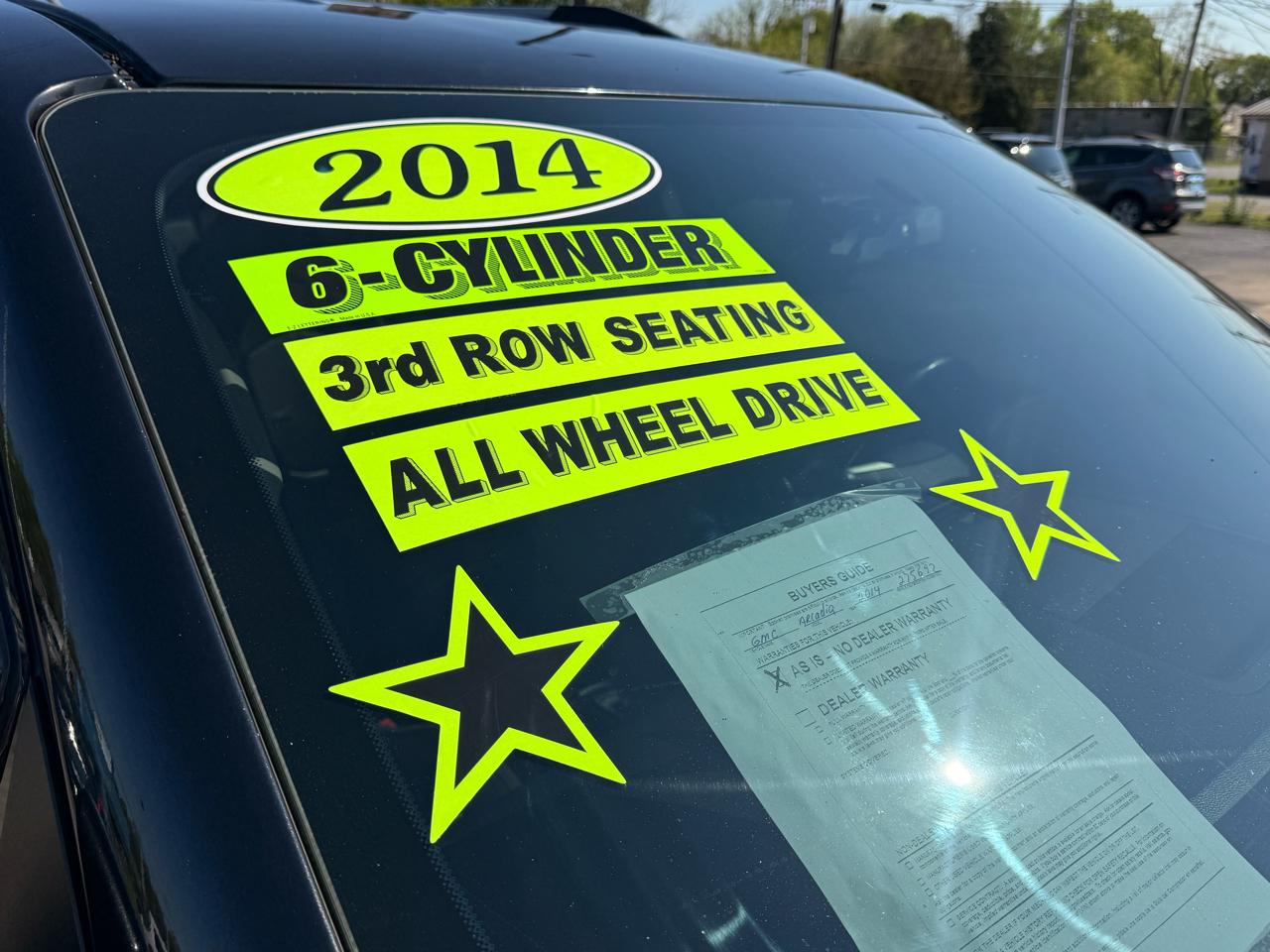 GMC Acadia AWD 4dr SLT1 2014