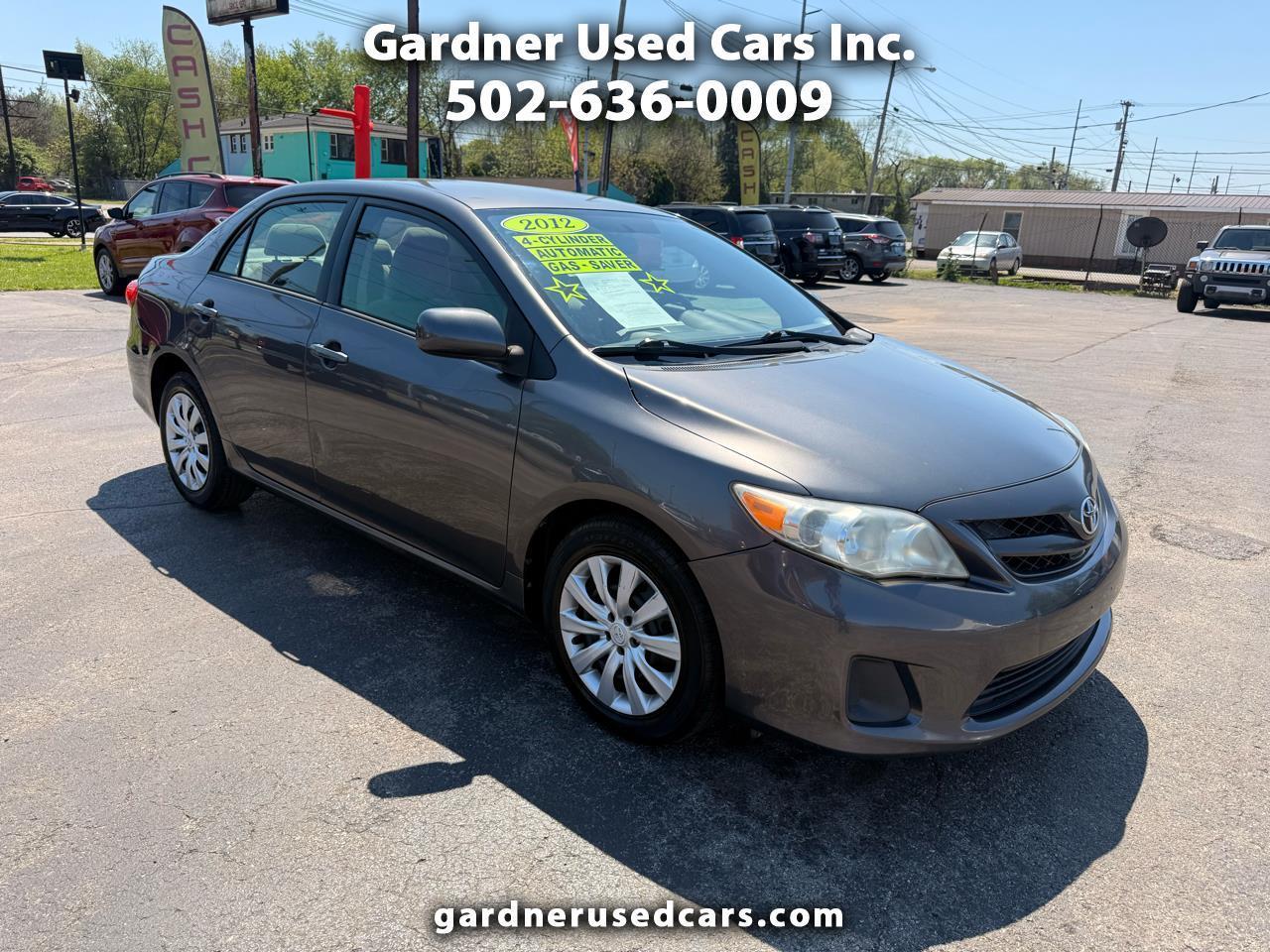 2012 Toyota Corolla 4dr Sdn Auto LE (Natl)