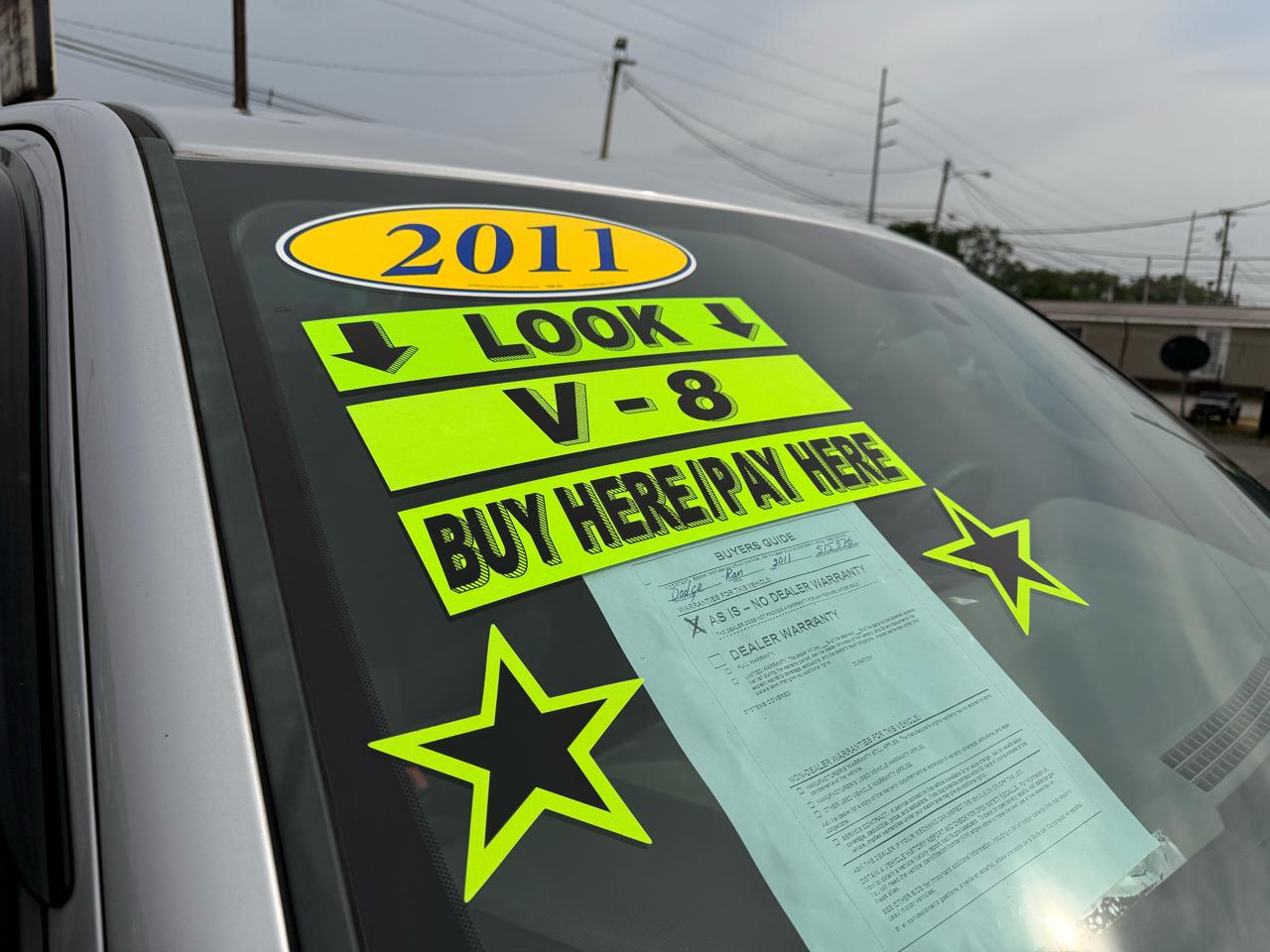 RAM 1500 2WD Quad Cab 140.5" ST 2011