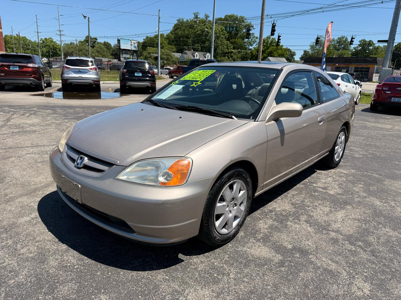 Honda Civic 2dr Cpe EX Auto w/Side Airbags 2002