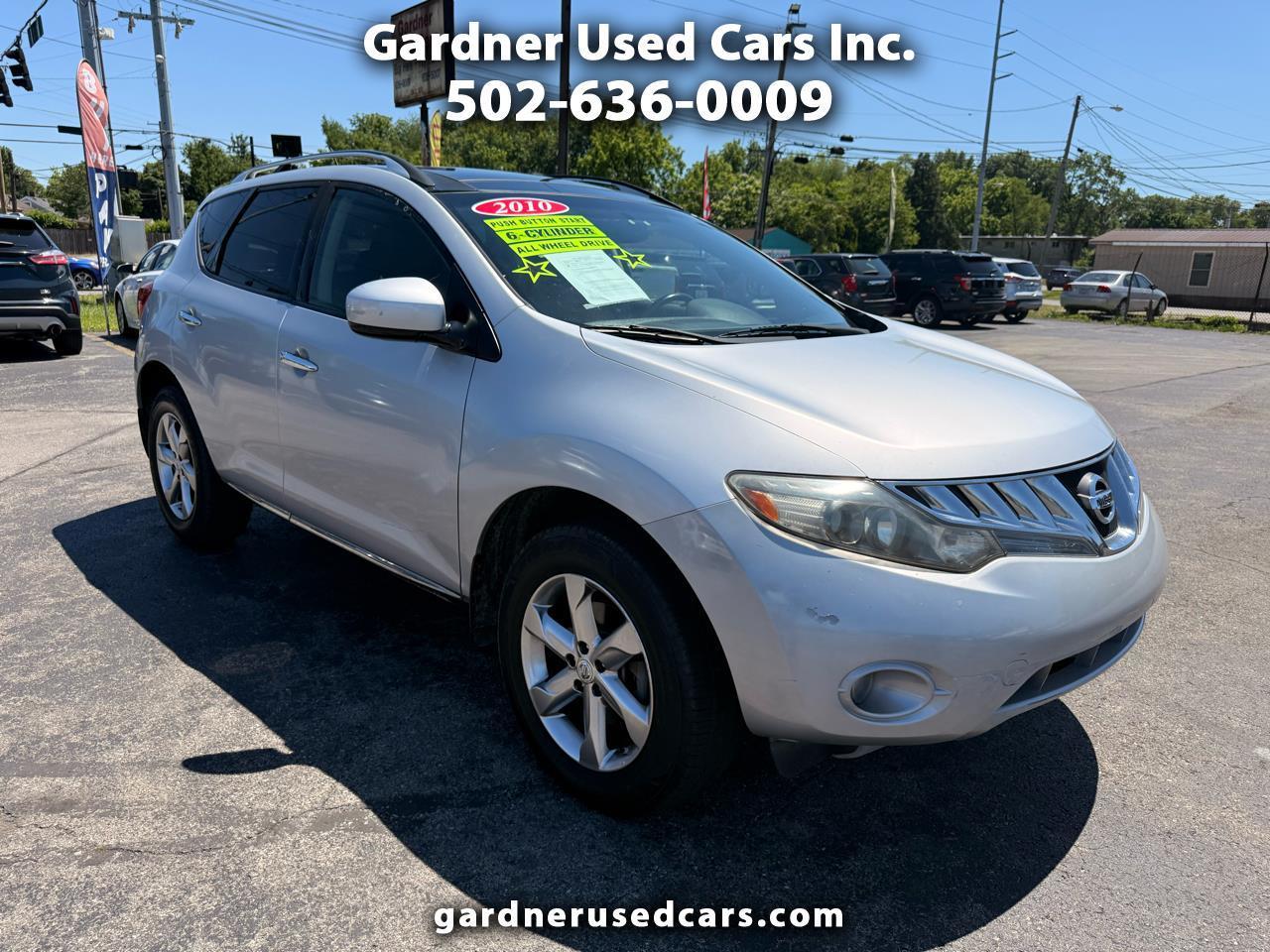 2010 Nissan Murano AWD 4dr SL