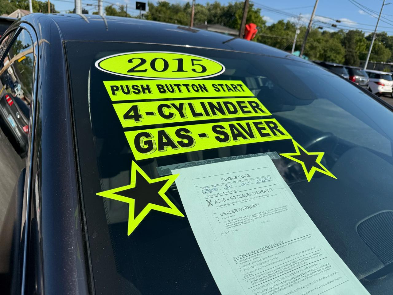 Chrysler 200 4dr Sdn Limited FWD 2015