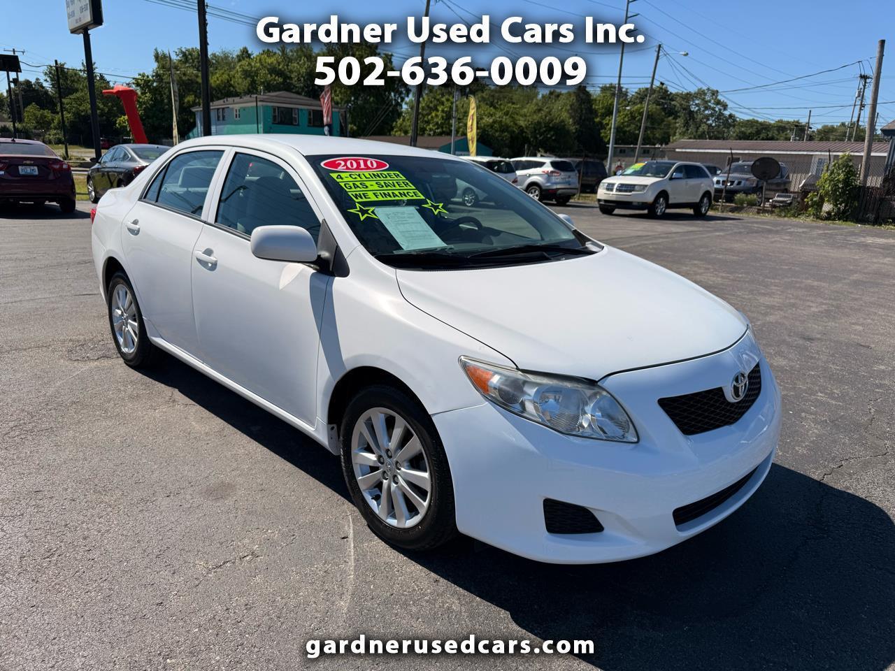 2010 Toyota Corolla 4dr Sedan Auto