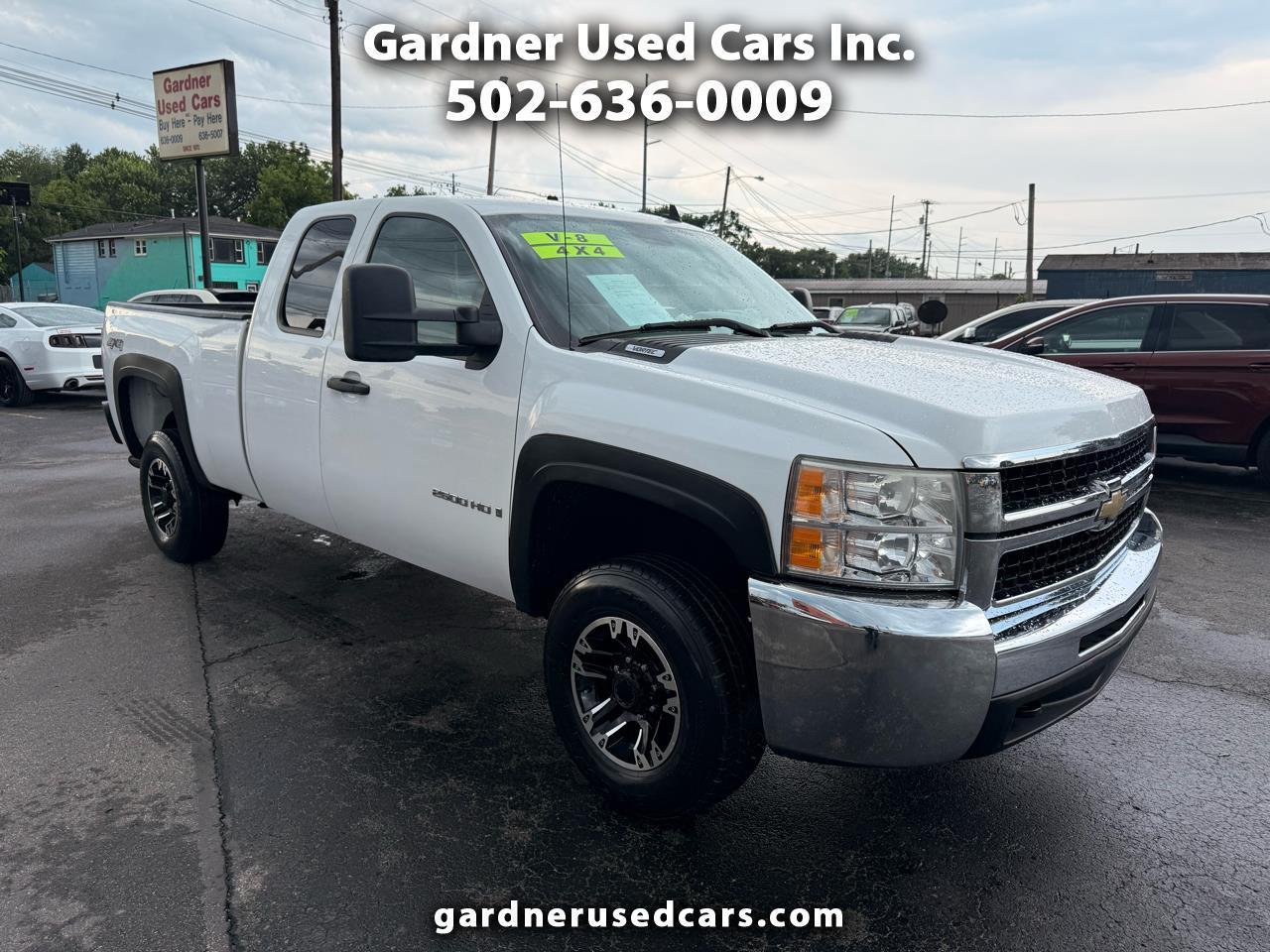 2008 Chevrolet Silverado 2500HD 4WD Ext Cab 143.5" Work Truck