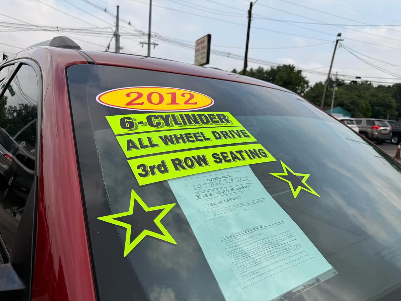 GMC Acadia AWD 4dr SLT1 2012