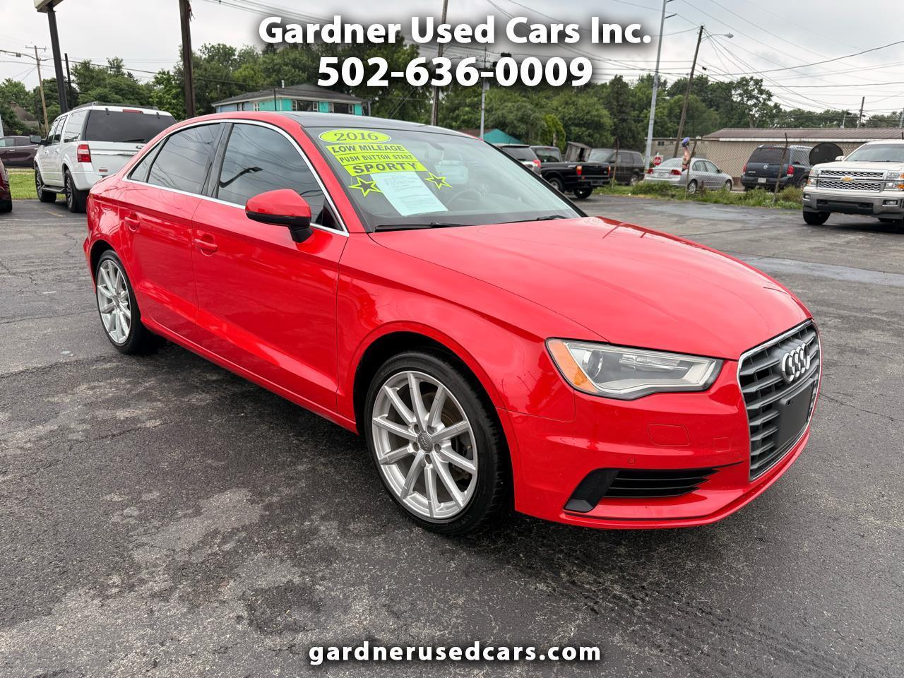 2016 Audi A3 4dr Sdn FWD 1.8T Premium Plus