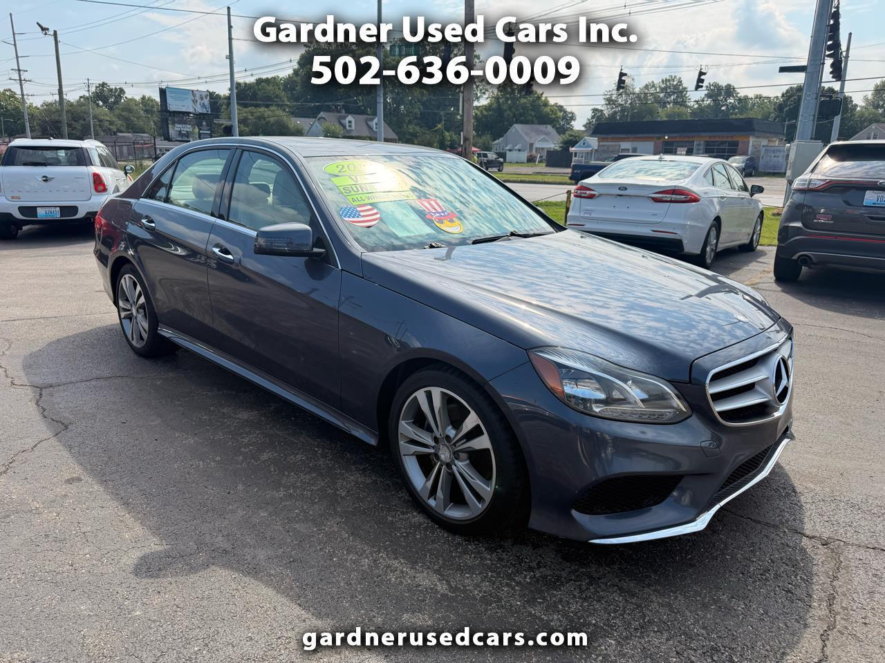 2014 Mercedes-Benz E-Class 4dr Sdn E 350 Sport 4MATIC