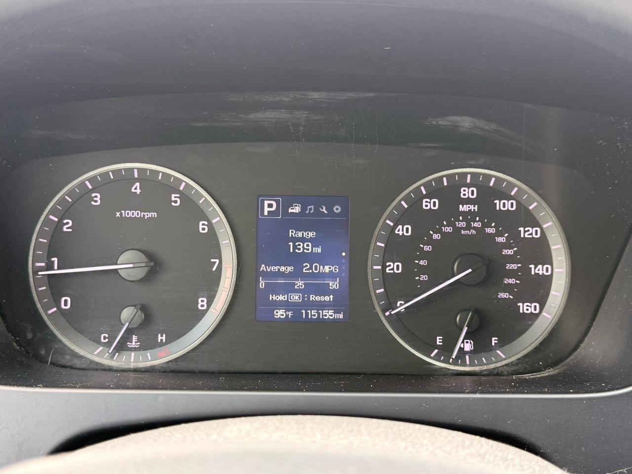 Hyundai Sonata 2.4L PZEV 2017
