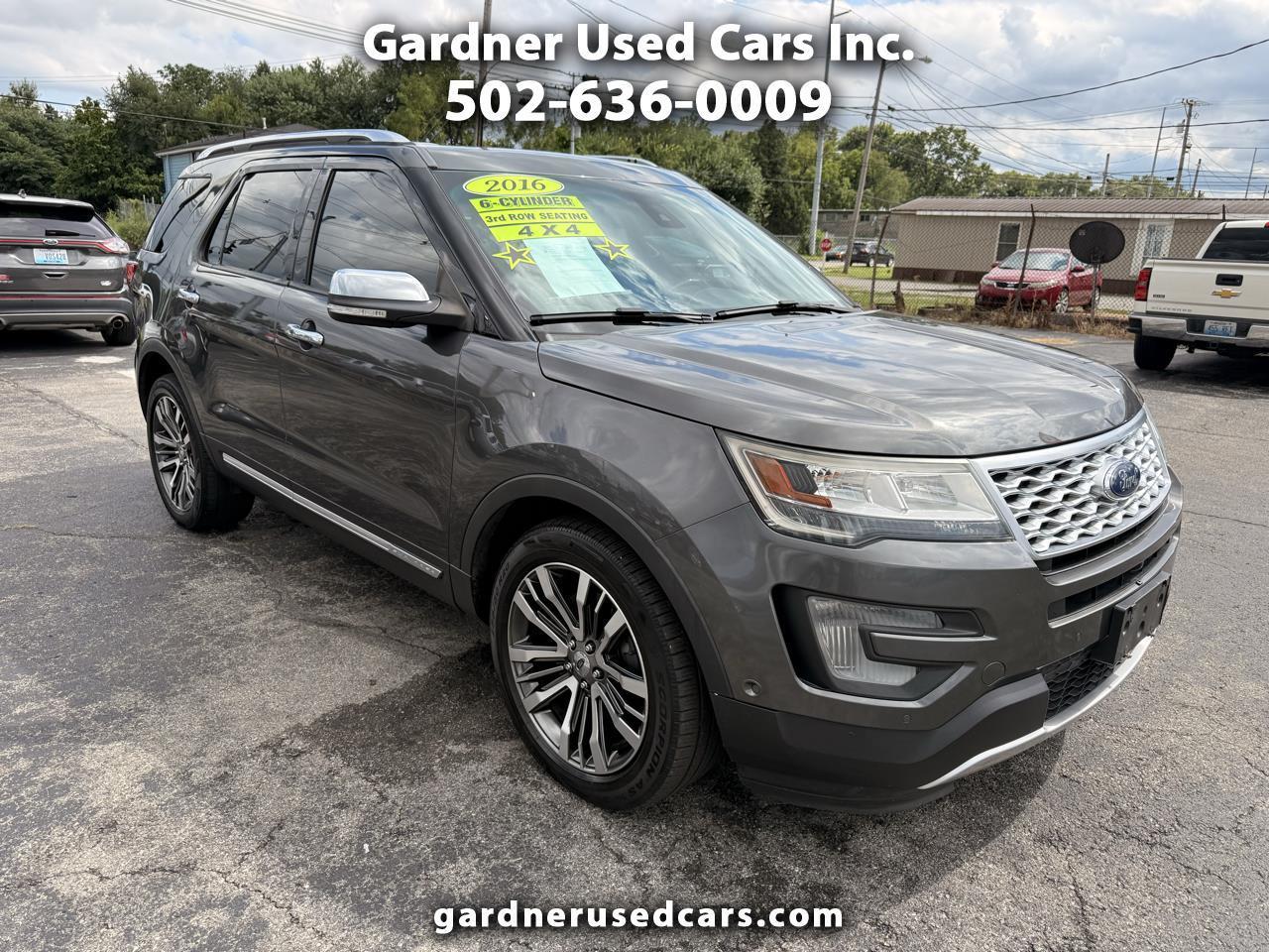 2016 Ford Explorer 4WD 4dr Platinum