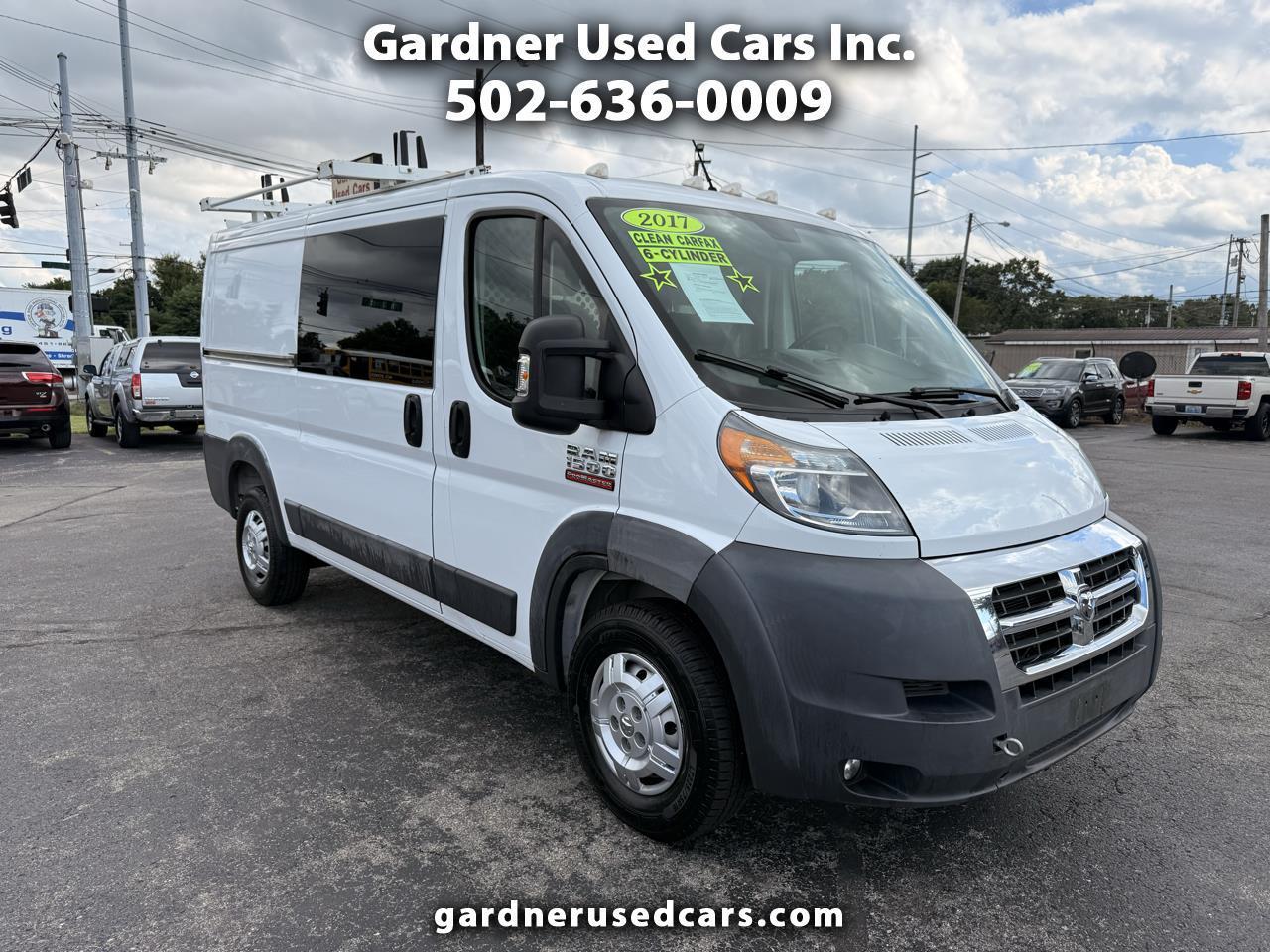 2017 RAM ProMaster Cargo Van 1500 Low Roof 136" WB