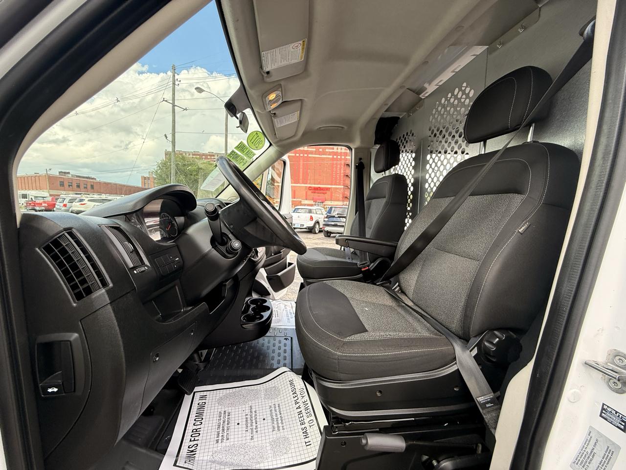 RAM ProMaster Cargo Van 1500 Low Roof 136" WB 2017