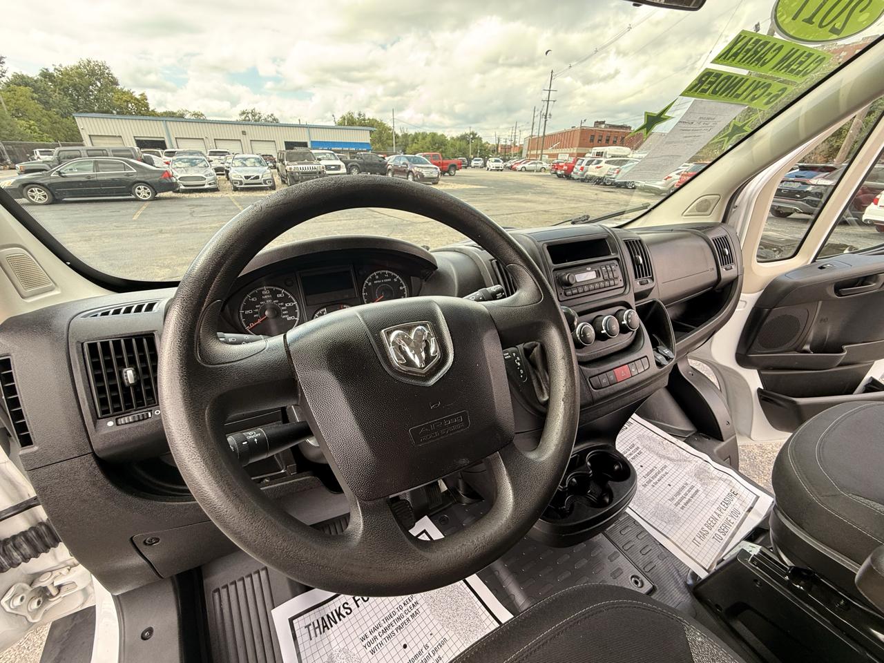RAM ProMaster Cargo Van 1500 Low Roof 136" WB 2017