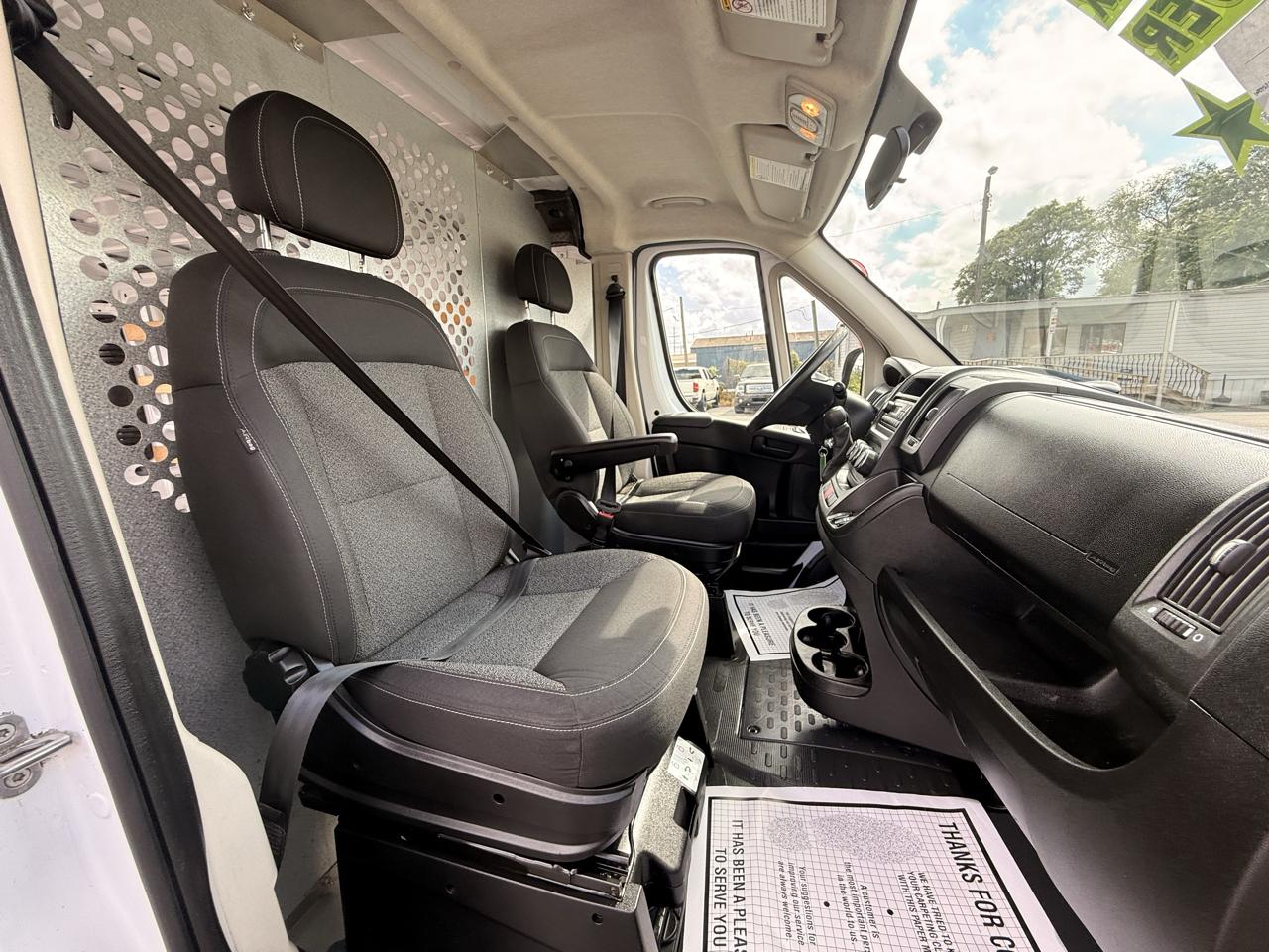 RAM ProMaster Cargo Van 1500 Low Roof 136" WB 2017