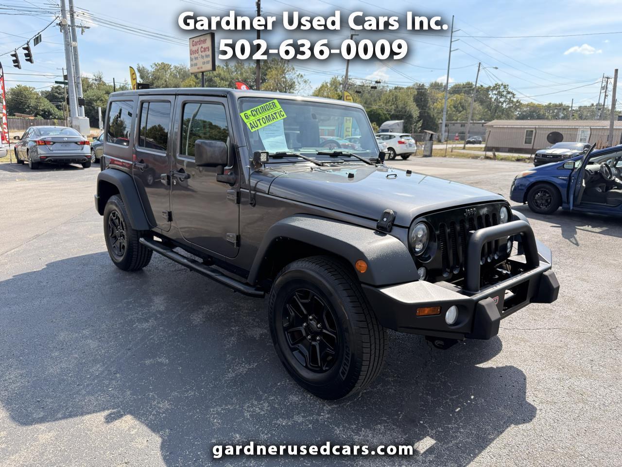 2016 Jeep Wrangler Unlimited 4WD 4dr Willys Wheeler