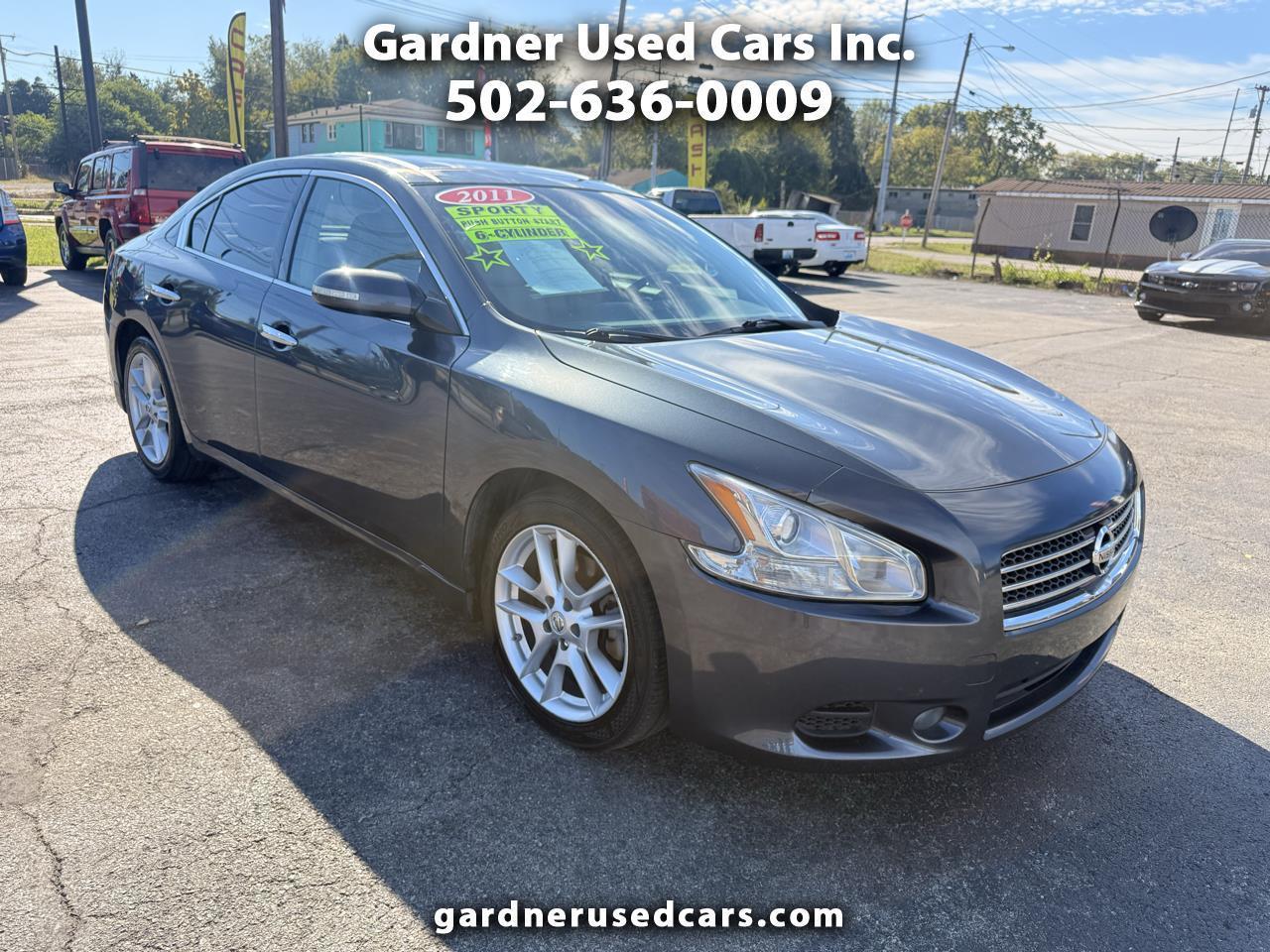 2011 Nissan Maxima 4dr Sdn V6 CVT 3.5 SV w/Premium Pkg