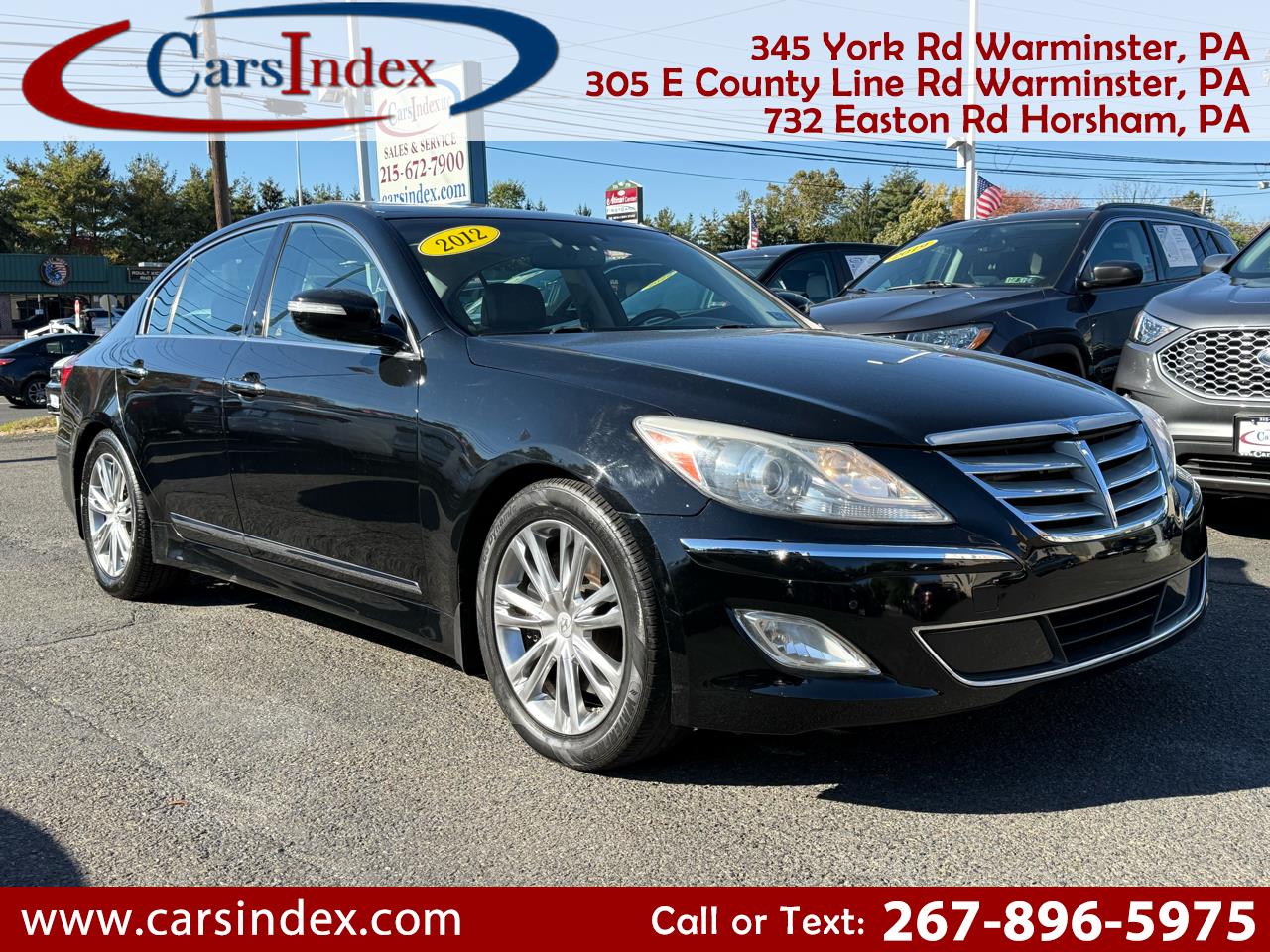 2012 Hyundai Genesis 4dr Sdn V8 4.6L
