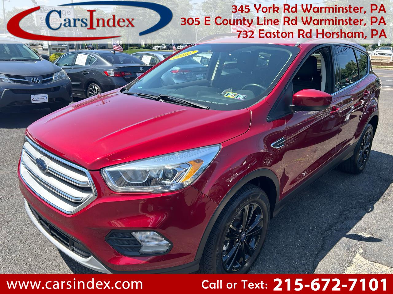 2018 Ford Escape SEL 4WD