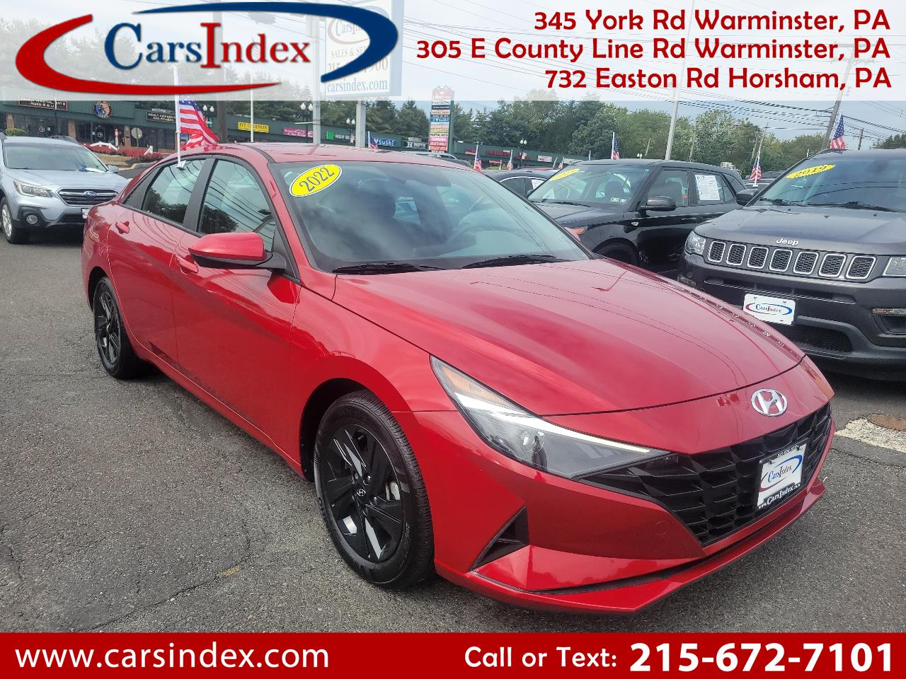 2022 Hyundai Elantra Hybrid Blue DCT