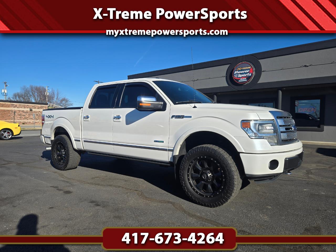 2014 Ford F-150 4WD SuperCrew 145" Platinum