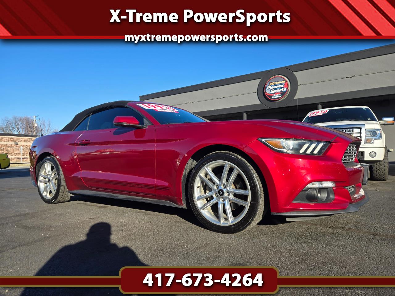 2016 Ford Mustang 2dr Conv EcoBoost Premium
