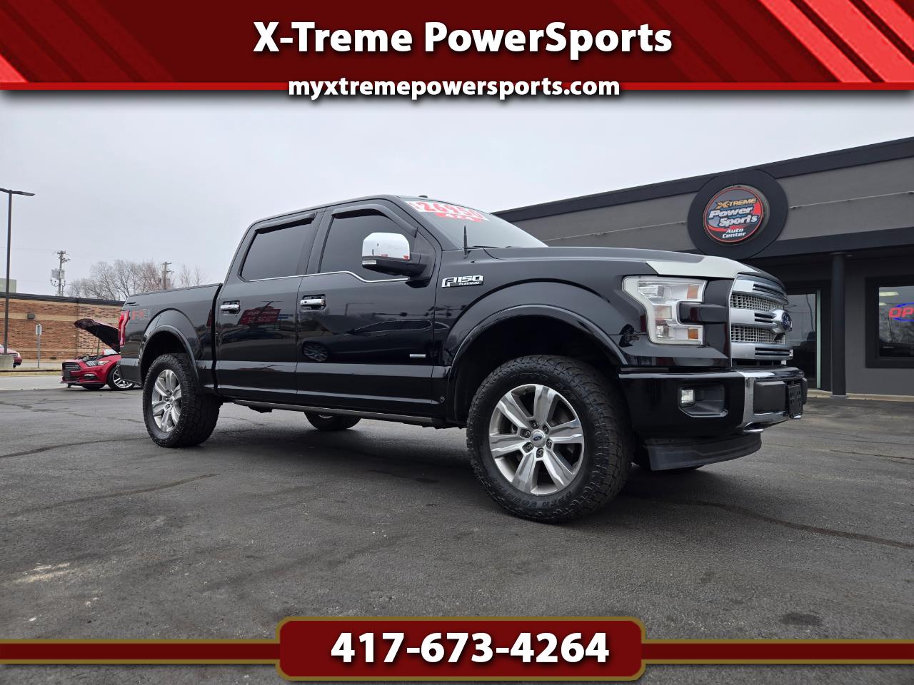 2017 Ford F-150 Platinum 4WD SuperCrew 5.5' Box