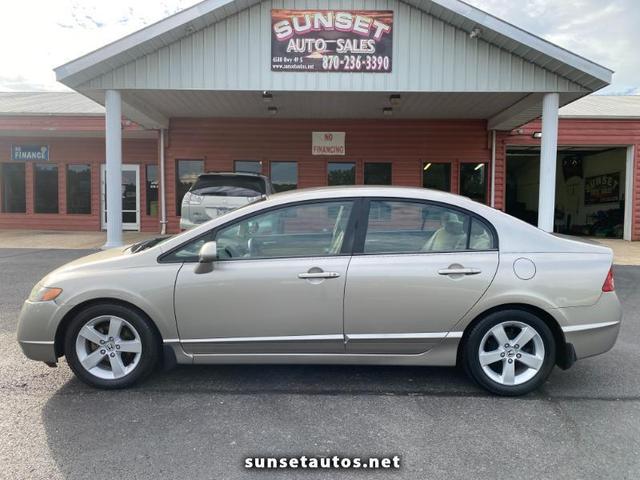 Gold 2006 Honda Civic LX Sedan Front-Wheel Drive Automatic
