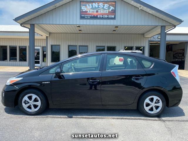 Black 2012 Toyota Prius Hatchback Front-Wheel Drive Automatic