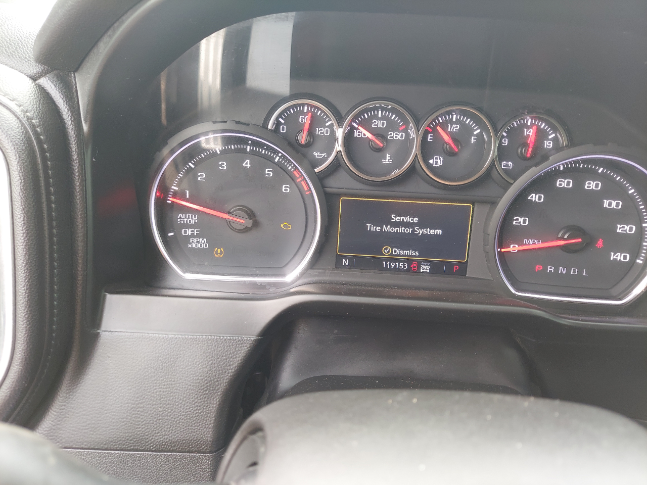 Chevrolet Silverado 1500 4WD Crew Cab 147" RST 2019