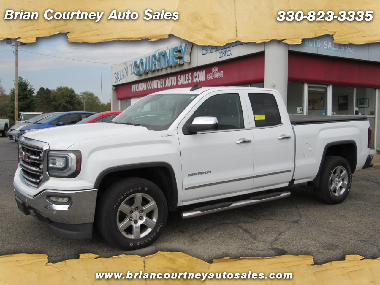 2016 GMC Sierra 1500 4WD Double Cab 143.5" SLT