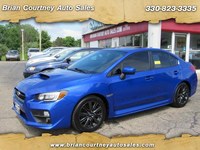 Blue 2015 Subaru WRX Limited Sedan All-Wheel Drive Automatic