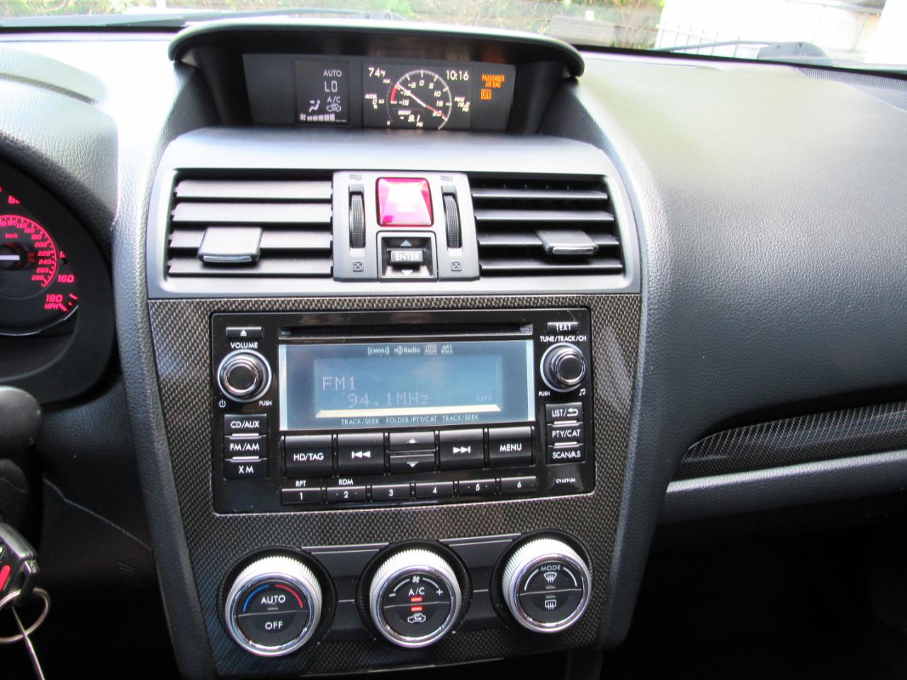 Subaru WRX 4dr Sdn CVT Limited 2015