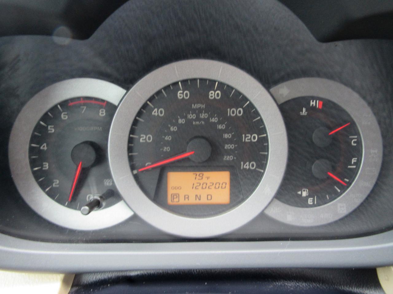 Toyota RAV4 4WD 4dr I4 (Natl) 2012