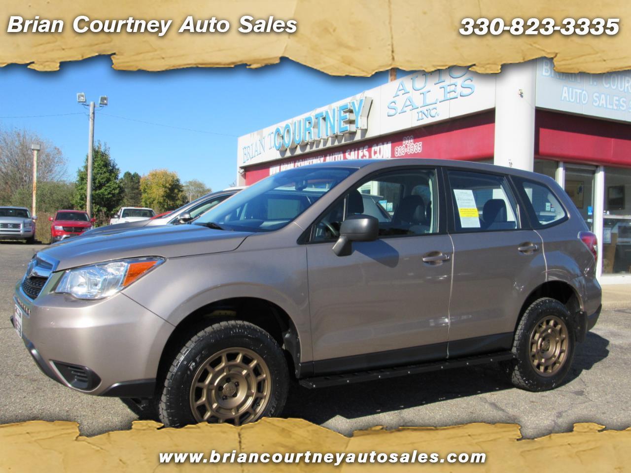 Subaru Forester 4dr Man 2.5i PZEV 2016