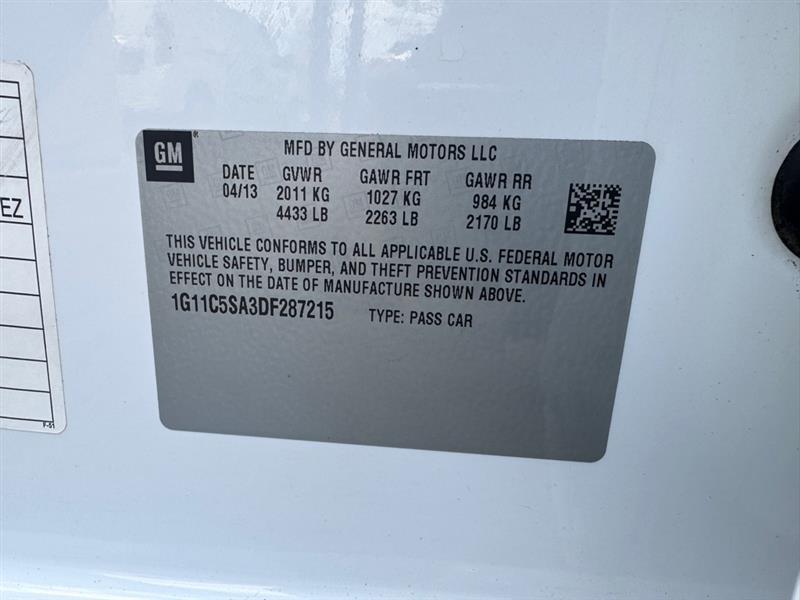 Chevrolet Malibu 1LT 2013